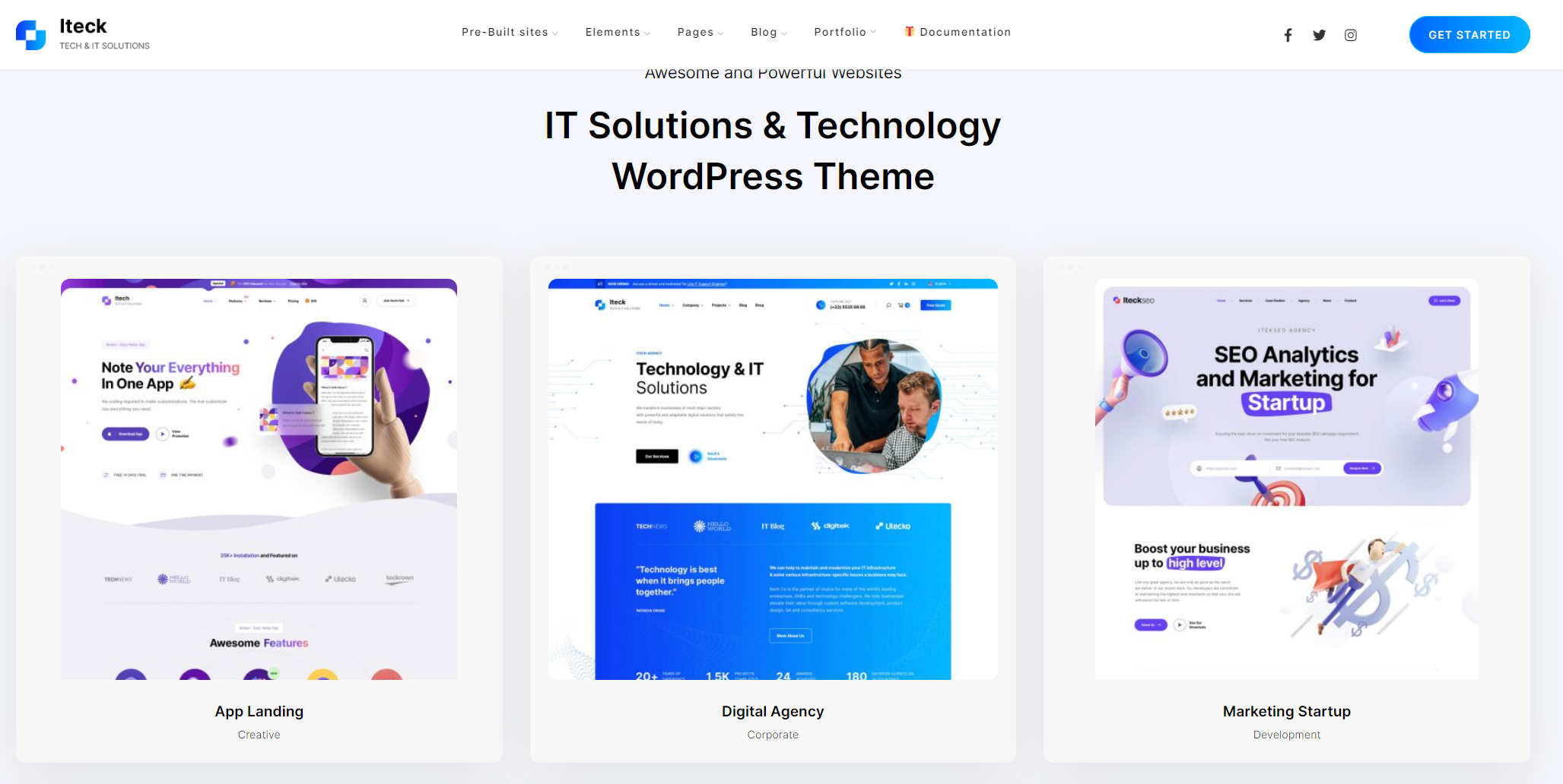 free download Iteck - Software & Technology WordPress Theme nulled