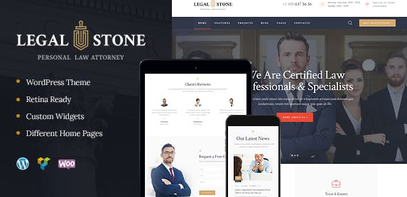 free download Legal Stone Lawyers & Attorneys WordPress Theme nulled