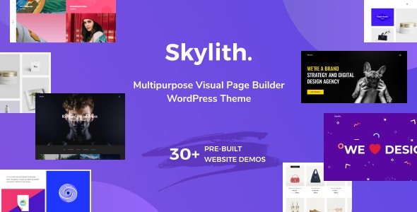 free download Skylith Multipurpose Gutenberg WordPress Theme nulled