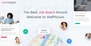 free download StaffScout - Job Board and Employment Theme nulled