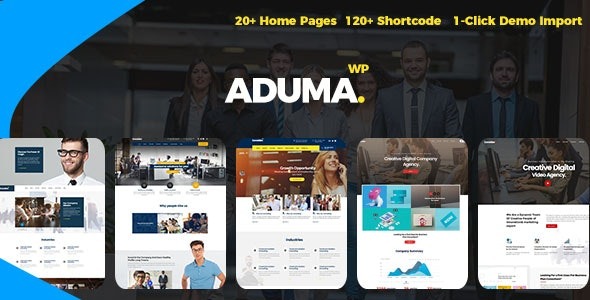 Aduma Nulled Consulting, Finance, Business WordPress Theme Free Download