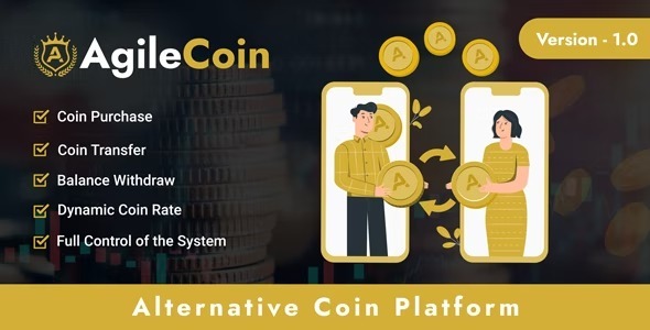 AgileCoin Nulled Alternative Coin Platform Free Download