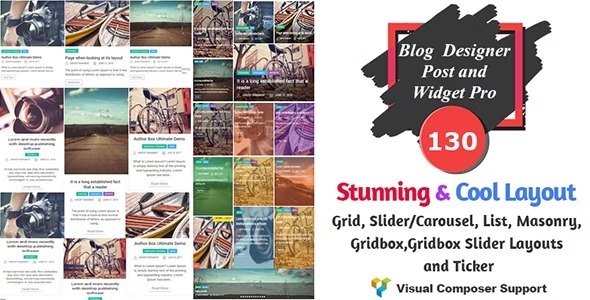 Blog Designer Pro Nulled Post and Widget by WpOnlineSupport Free Download