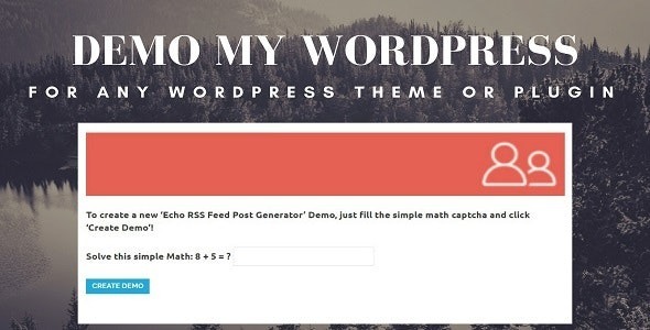 Demo My WordPress Nulled Temporary WordPress Install Creator Free Download