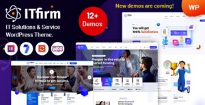 ITfirm Nulled IT Solutions Services WordPress Theme Free Download