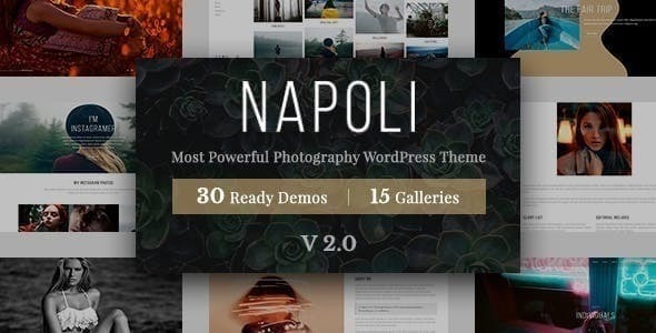 Napoli Photography Nulled WordPress Theme Free Download