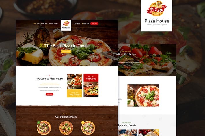 Pizza House Nulled Restaurant Cafe Bistro WordPress Theme Free Download