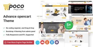 Poco Advanced OpenCart Theme Nulled Free Download