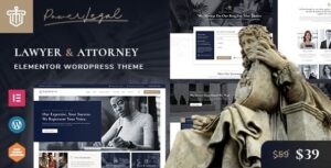 Powerlegal Nulled Law, Lawyer & Attorney WordPress Theme Free Download