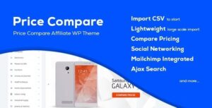 Price Compare Nulled Cost Comparison WordPress Theme Free Download