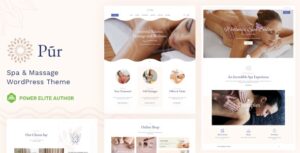 Pur Nulled Wellness & Spa WordPress Theme Free Download