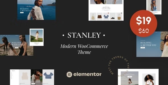 Stanley Nulled Modern Fashion WooCommerce Theme Free Download