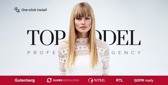 Top Model Nulled Agency and Fashion WordPress Theme Free Download