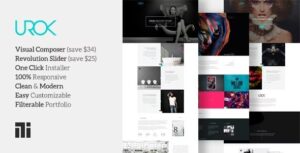 Urok Nulled Fashion Photography Theme Free Download