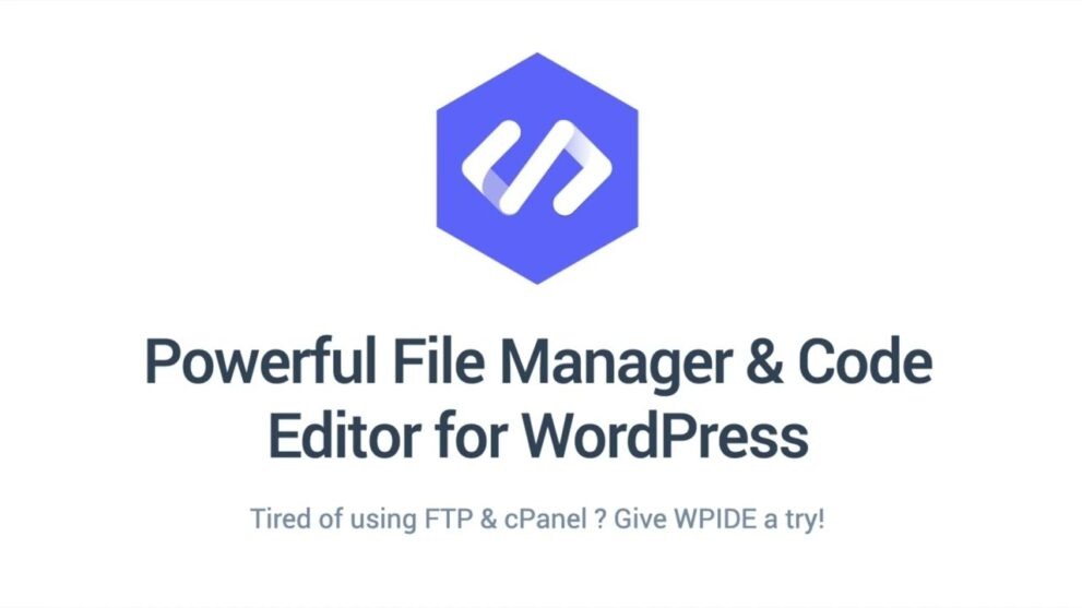 WPIDE Nulled File Manager & Code Editor Premium Free Download