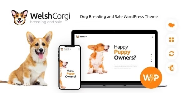 Welsh Corgi Nulled Dog Breeding and Sale WordPress Theme Free Download