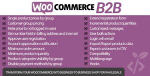 WooCommerce B2B Nulled