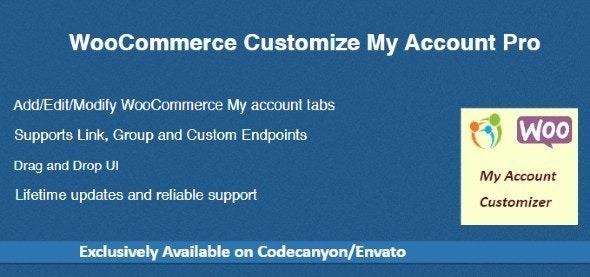 WooCommerce Customize My Account Pro Nulled Free Download