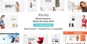 Xtocky Nulled WooCommerce Responsive Theme Free Downnload