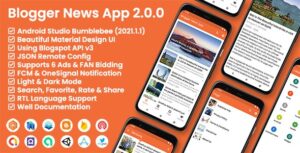 free download Blogger News App - Blogger API v3 nulled