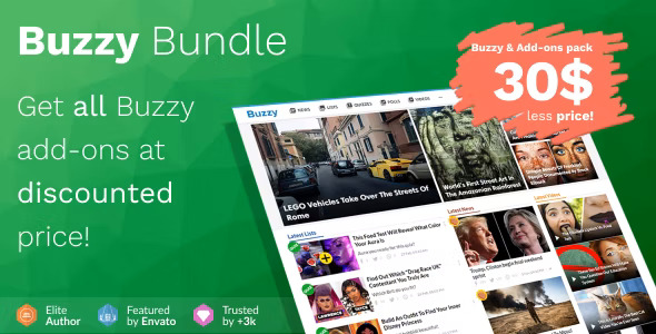free download Buzzy Bundle - Viral Media Script nulled