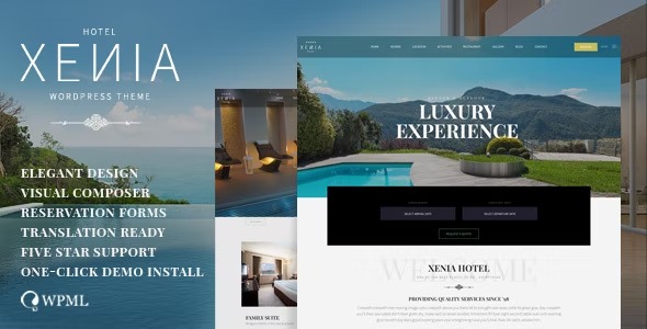 free download Hotel Xenia - Resort & Booking WordPress Theme nulled