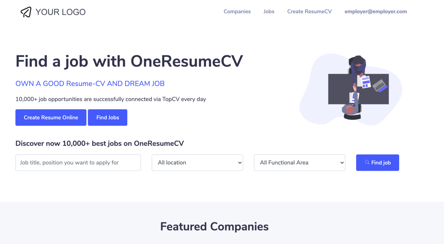 free download OneJobPortal - Jobs board and resume builder nulled
