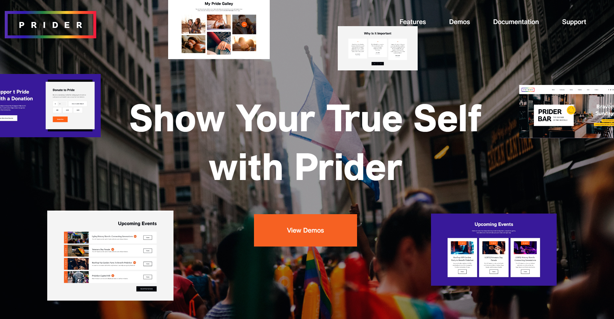 free download Prider LGBT & Gay Rights Festival WordPress Theme + Bar nulled