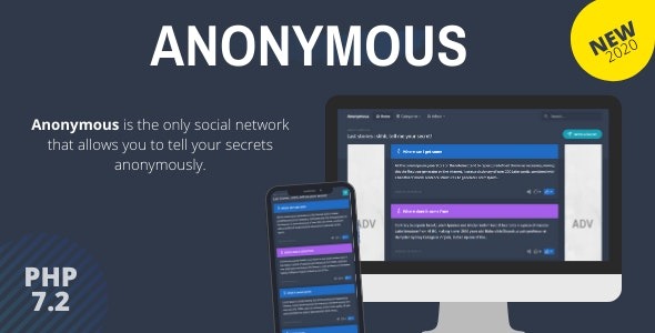 Anonymous Secret Confessions Nulled anonymous community script Free Download