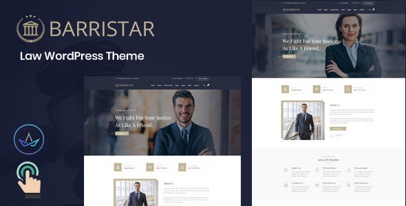 Barristar Nulled Law, Lawyer and Attorney WordPress Theme Free Download