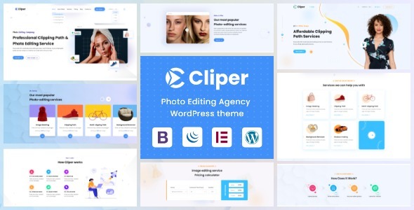 Cliper – Clipping Path Agency WordPress Theme Nulled