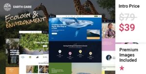 EarthCare Nulled Ecology and Environment Theme Free Download