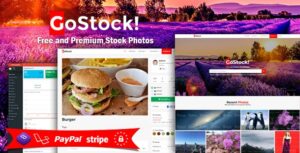 GoStock a script for organizing a gallery of stock photos Nulled
