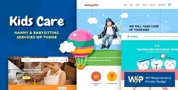 Kids Care Multi-Purpose Children WordPress Theme Nulled