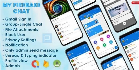 My Firebase Chat Android 11 Support Nulled