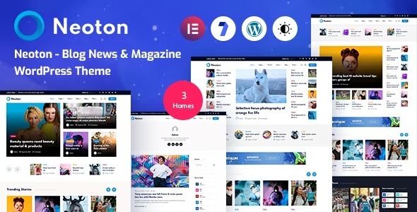 Neoton Nulled News Magazine WordPress Theme Nulled