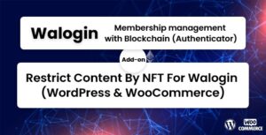 Restrict Content By NFT For Walogin Nulled