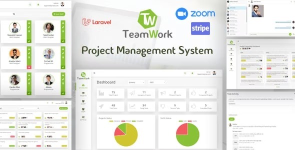 TeamWork Laravel Project Management System Nulled