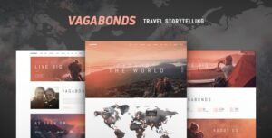 Vagabonds Personal Travel & Lifestyle Blog Theme Nulled