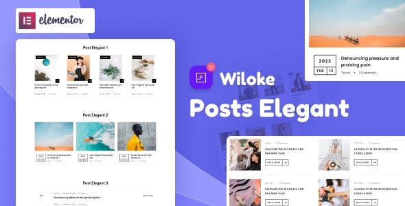 Wiloke Post Elegant for Elementor Nulled Free Download