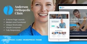 free download Anderson - Orthopedic Clinic & Medical Center WordPress Theme nulled