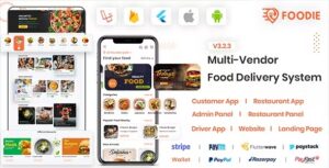 free download Foodie - UberEats Clone - Food Delivery App - Multiple Restaurant Food Delivery Flutter App nulled