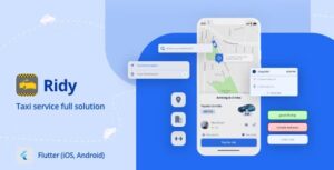 free download Ridy Flutter - Full Taxi solution nulled