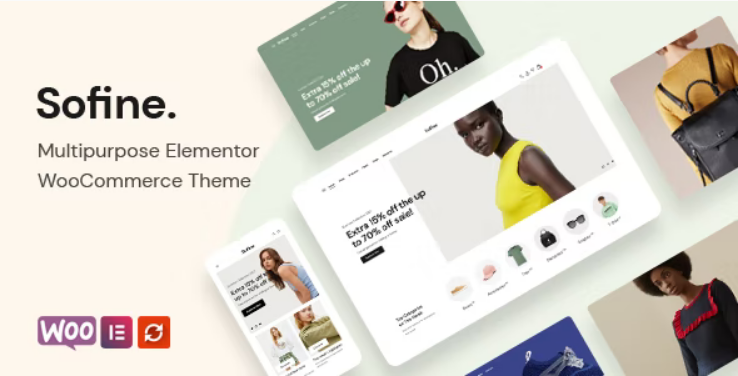 free download Sofine - Multipurpose Elementor WooCommerce Theme nulled