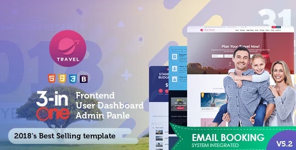 free download Tour & Travel Package Booking Template nulled