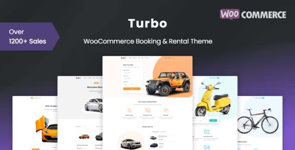 free download Turbo - WooCommerce Rental & Booking Theme nulled