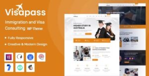 free download Visapass – Immigration Consulting WordPress Theme nulled