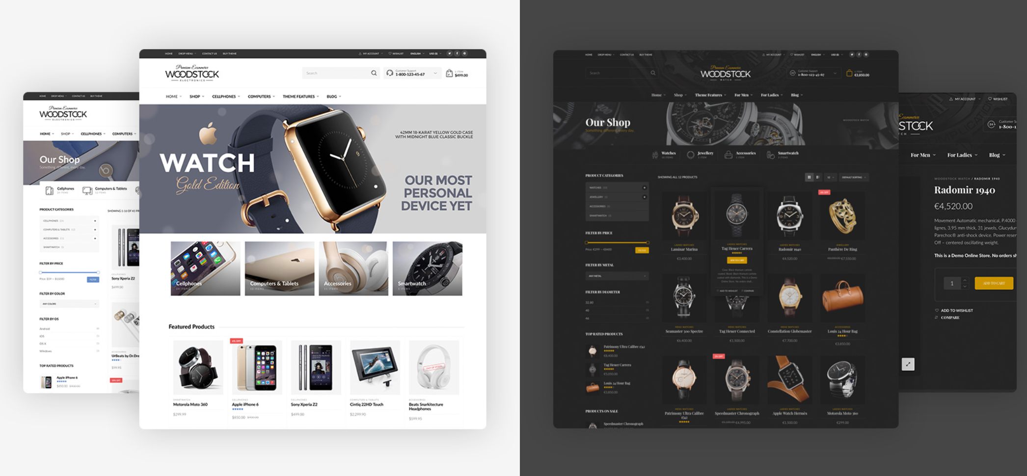 free download Woodstock - Electronics Store WooCommerce Theme nulled