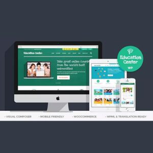 Education Center LMS Online University & School Courses Studying WordPress Theme Nulled Free Download