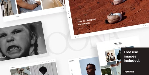 Floona Minimal Photography Theme Nulled Free Download